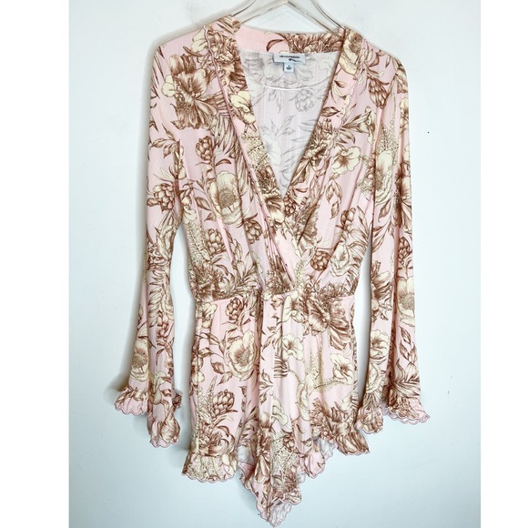 Agua Bendita X Target blush romper NWOT - Picture 3 of 11